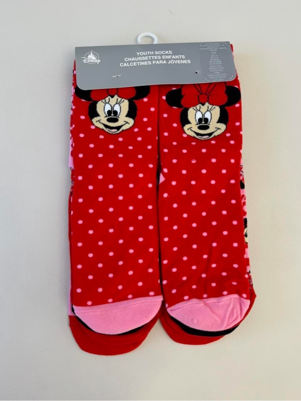 Disney Minnie Mouse Youth Socks